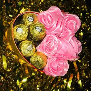 Corazón de Dulzura y Rosas